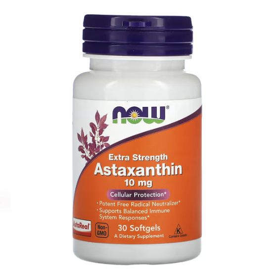 Astaxanthin Extra Strength,30 softgels, NOW Foods - Vitax.ro