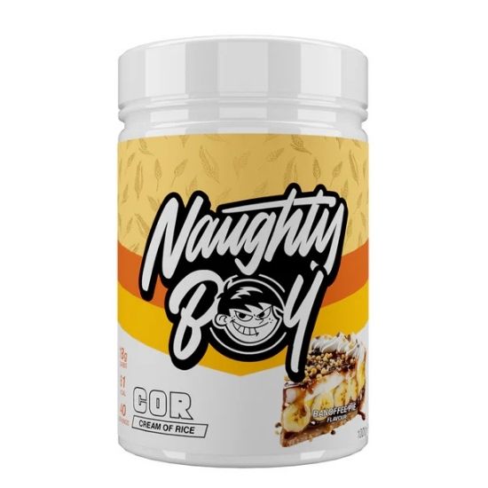 Cream of Rice, Banoffee Pie, 1000g, Naughty Boy - Vitax.ro