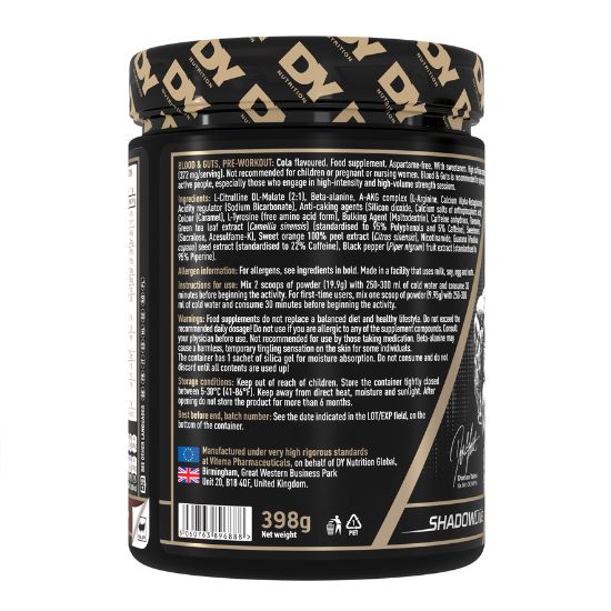 Blood and Guts Cola, 380g, Dorian Yates - Vitax.ro