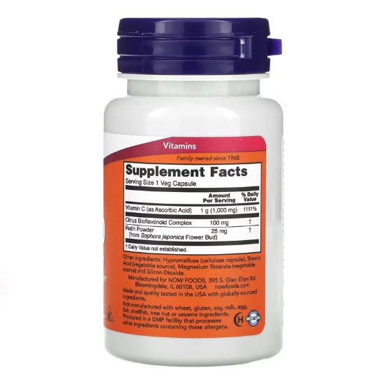 C-1000 ,30 vcaps, NOW Foods - Vitax.ro