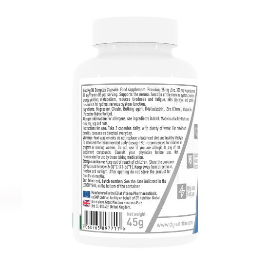 Ca Mg Zn, 90 tabs, Dorian Yates - Vitax.ro