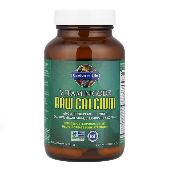 Vitamin Code Raw Calcium, 60 vcaps, Garden of Life - Vitax.ro
