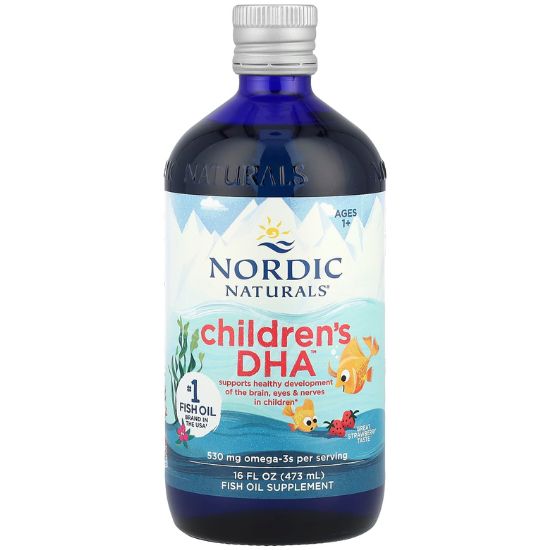 Children's DHA, 530mg Strawberry, 473 ml, Nordic Naturals