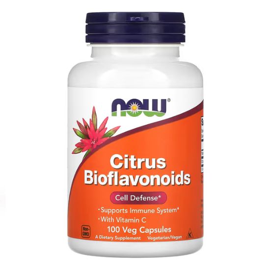 Citrus Bioflavonoids, 700mg, 100 caps, NOW Foods - Vitax.ro