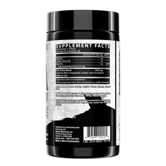 CLA 1000, 90 softgels, Nutrex - Vitax.ro
