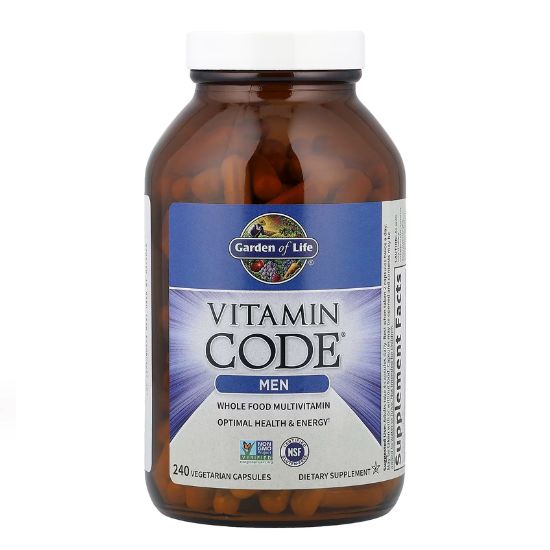 Vitamin Code Men, 240 vcaps, Garden of Life - Vitax.ro