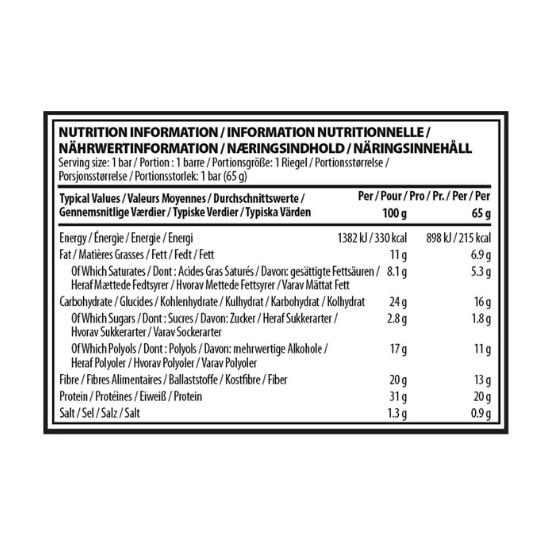 Protein Crisp Bar, Peanut Butter, 10 bars, Optimum Nutrition - Vitax.ro