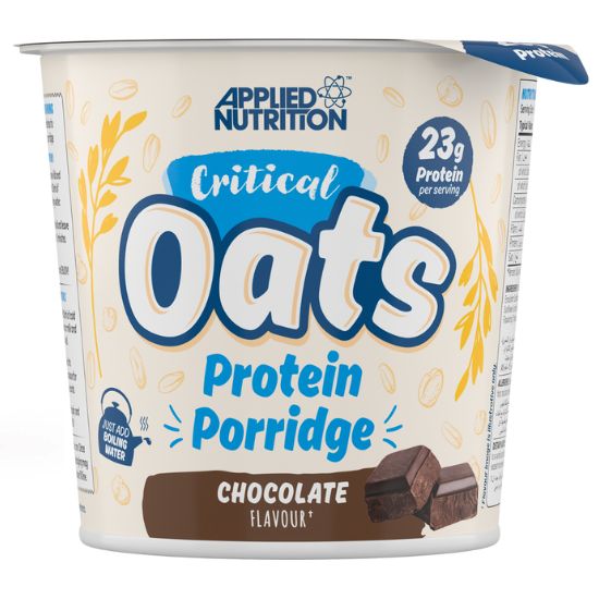 Critical Oats Protein Porridge, Chocolate, 12 x 60g, Applied Nutrition - Vitax.ro