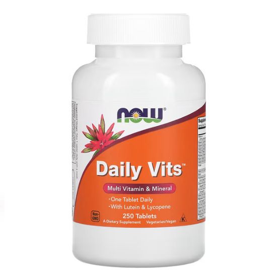 Daily Vits, 250 tabs, NOW Foods - Vitax.ro