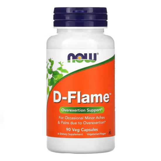 D-Flame, 90 vcaps, NOW Foods - Vitax.ro