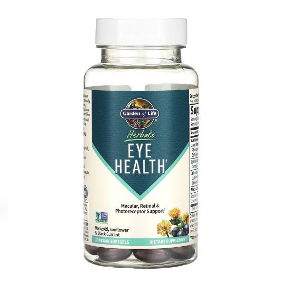 Herbals Eye Health, 30 vegan softgels, Garden of Life - Vitax.ro