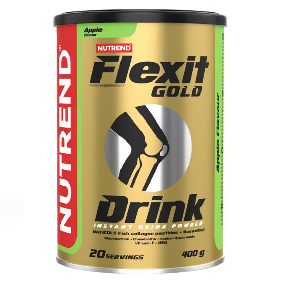 Flexit Gold Drink, Apple, 400g, Nutrend - Vitax.ro