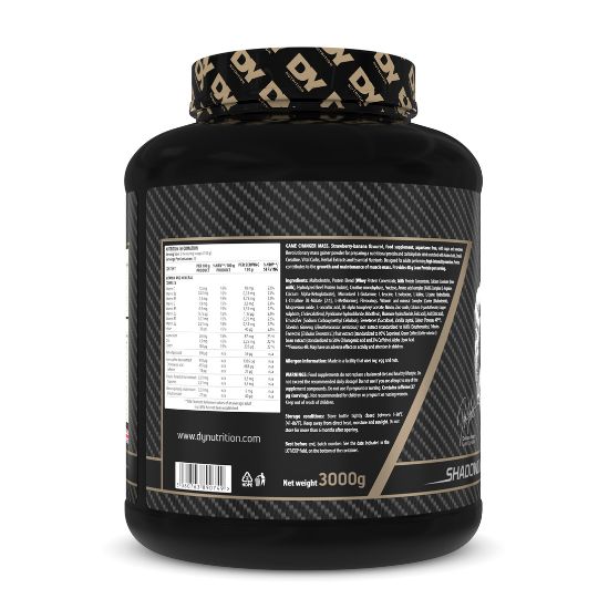Game Changer Mass, Strawberry-Banana, 3000g, Dorian Yates - Vitax.ro