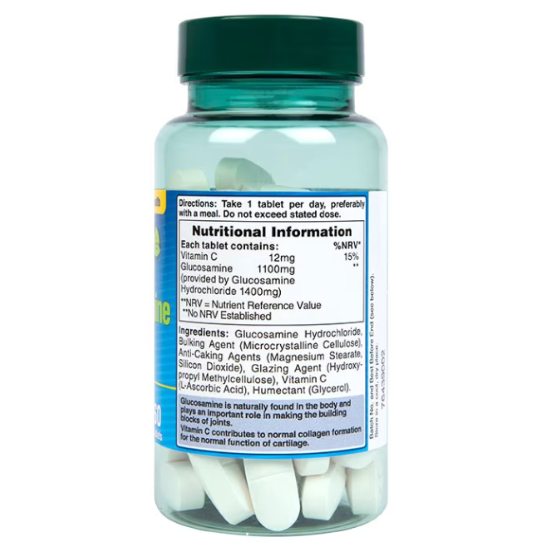 Glucosamine HCl, 1400mg, 60 tablets, Holland & Barrett - Vitax.ro