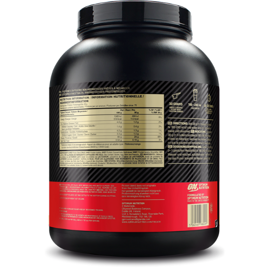 Gold Standard 100% Whey, Unflavored, 2270g, Optimum Nutrition