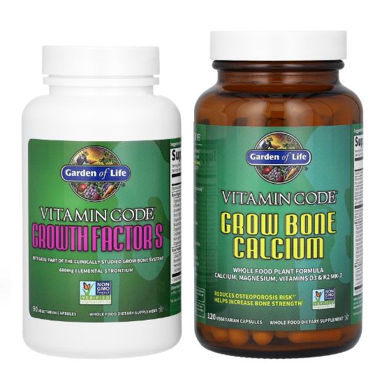 Vitamin Code Grow Bone System, 30 day supply, Garden of Life - Vitax.ro