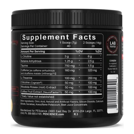 Prolific, Guava Pineapple Punch, 280g, PEScience - Vitax.ro