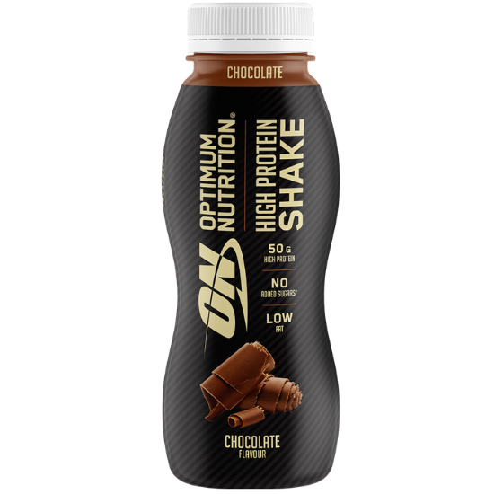 High Protein Shake, Chocolate, 12 x 500 ml, Optimum Nutrition - Vitax.ro