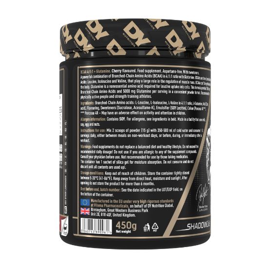 HIT BCAA 4:1:1 + Glutamine, Cherry, 450g, Dorian Yates - Vitax.ro