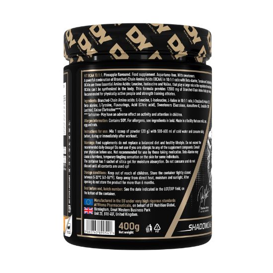 HIT BCAA 10:1:1, Pineapple, 400g, Dorian Yates - Vitax.ro