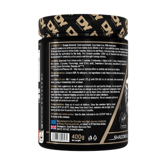 HIT BCAA 10:1:1, Orange, 400g, Dorian Yates - Vitax.ro