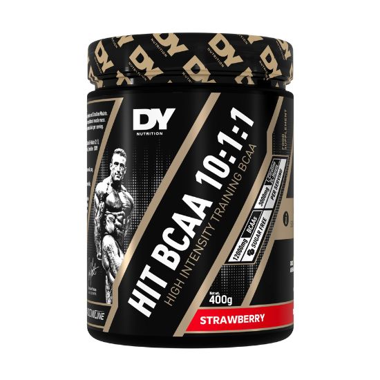 HIT BCAA 10:1:1, Strawberry, 400g, Dorian Yates - Vitax.ro