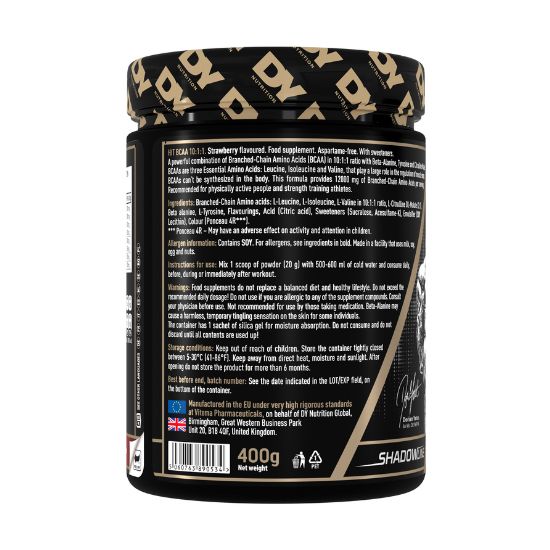 HIT BCAA 10:1:1, Strawberry, 400g, Dorian Yates - Vitax.ro