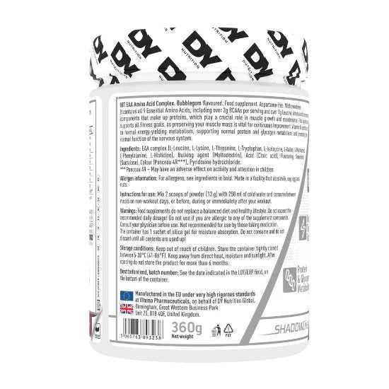 HIT EAA Amino Acid Complex, Bubble Gum, 360g, Dorian Yates - Vitax.ro
