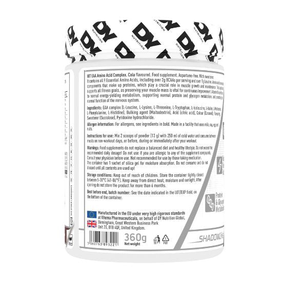 HIT EAA Amino Acid Complex, Cola, 360g, Dorian Yates - Vitax.ro