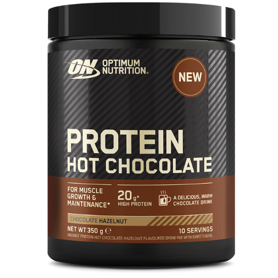 Protein Hot Chocolate, Chocolate Hazelnut, 350g, Optimum Nutrition - Vitax.ro