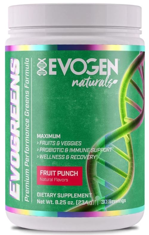 Evogreens Naturals, Fruit Punch - 234g - Vitax.ro
