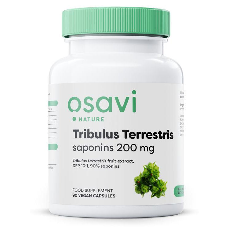 Tribulus Terrestris, Saponins 200mg - 90 vcaps - Vitax.ro