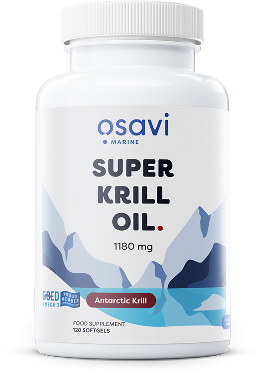 Super Krill Oil, 1180mg - 120 softgels - Vitax.ro