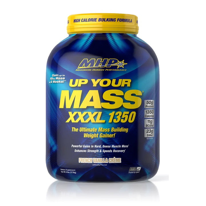 Up Your Mass XXXL 1350, French Vanilla Creme, 2728g, MHP - Vitax.ro