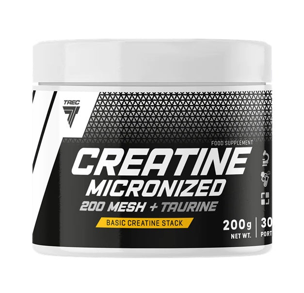 Creatine Micronized 200 Mesh + Taurine, 200g, Trec Nutrition - Vitax.ro