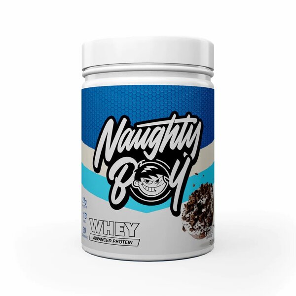 Advanced Whey, Cookies & Cream, 900g, Naughty Boy - Vitax.ro