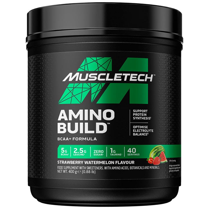 Amino Build, Strawberry Watermelon - 400g - Vitax.ro