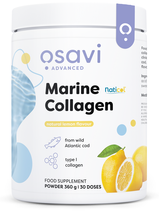 Marine Collagen Wild Cod, Lemon - 360g - Vitax.ro
