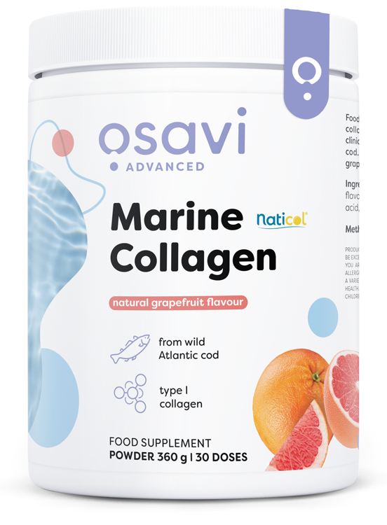Marine Collagen Wild Cod, Grapefruit - 360g - Vitax.ro