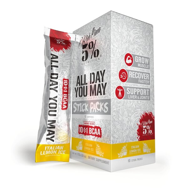 AllDayYouMay - Legendary Series Stick Packs, Italian Lemon Ice - 10 x 17g - Vitax.ro