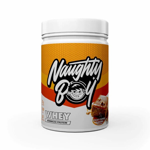 Advanced Whey, Sticky Toffee Pudding, 900g, Naughty Boy - Vitax.ro