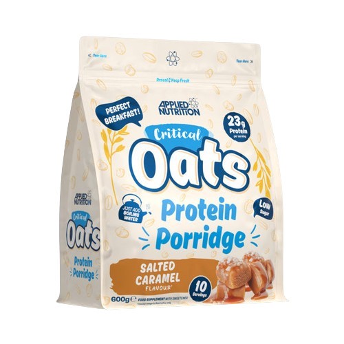 Critical Oats Protein Porridge, Salted Caramel, 600g, Applied Nutrition - Vitax.ro