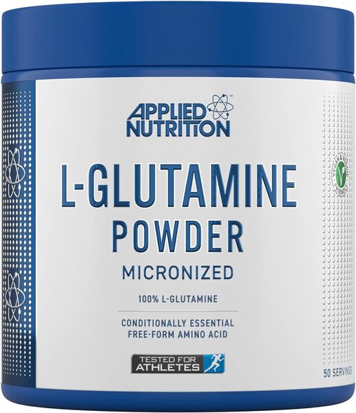 L-Glutamine Powder, Micronized, 250g, Applied Nutrition - Vitax.ro