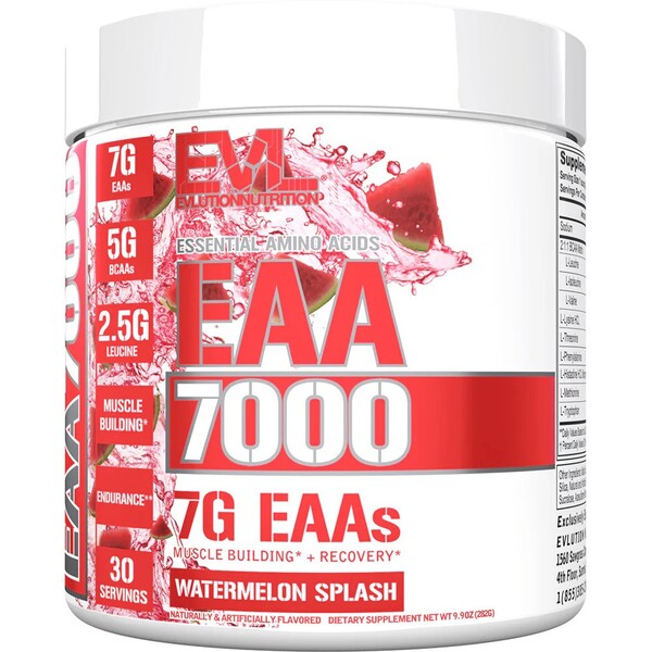 EAA 7000, Watermelon Splash, 282g, EVLution Nutrition - Vitax.ro