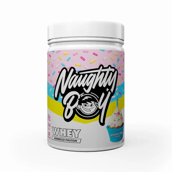 Advanced Whey, Birthday Cake, 900g, Naughty Boy - Vitax.ro