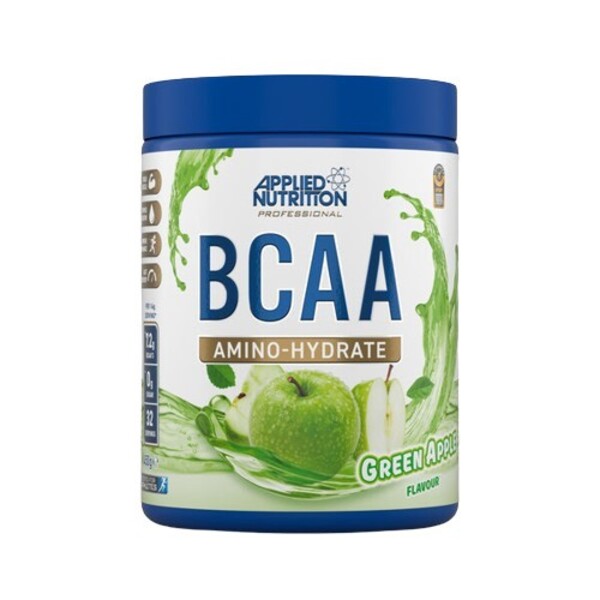 BCAA Amino-Hydrate, Green Apple, 450g, Applied Nutrition - Vitax.ro