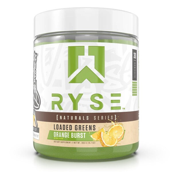 Loaded Greens, Natural Series, Orange Burst, 303g, RYSE - Vitax.ro