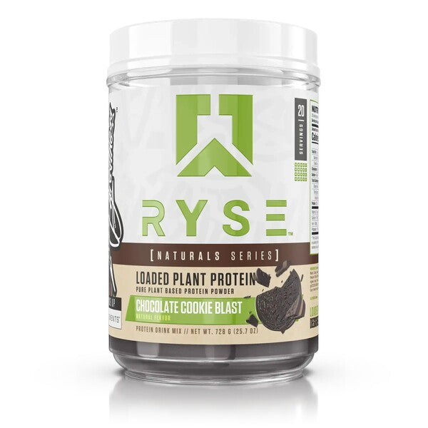 Loaded Plant Protein, Natural Series, Chocolate Cookie Blast, 728g, RYSE - Vitax.ro