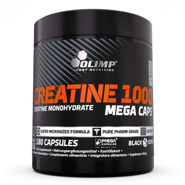 Creatine 1000, 180 caps, Olimp Nutrition - Vitax.ro