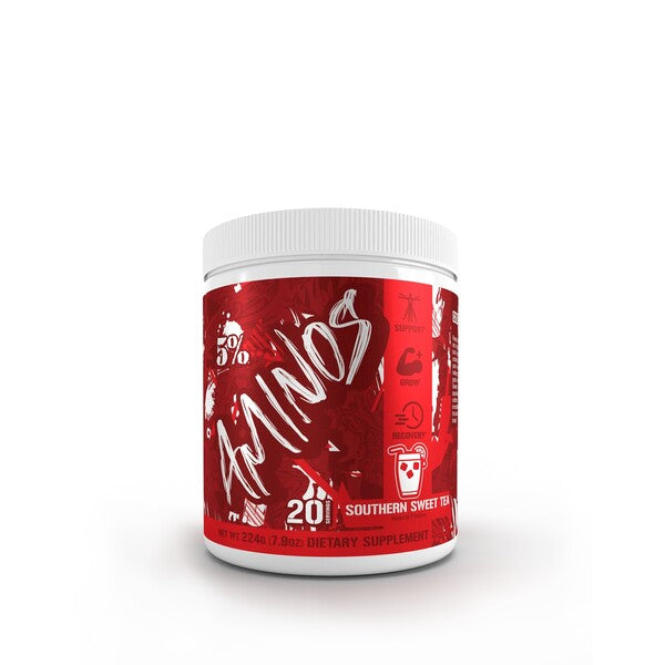 Aminos - Code Red, Southern Sweet Tea, 224g, 5% Nutrition - Vitax.ro